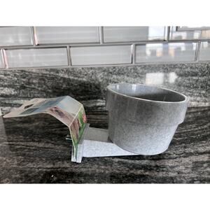 Lixit Cage Crock 10 oz Pet Bowl – Granite Gray